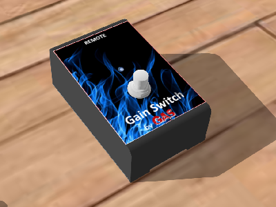 GAS Gain Stompbox Remote Pedal